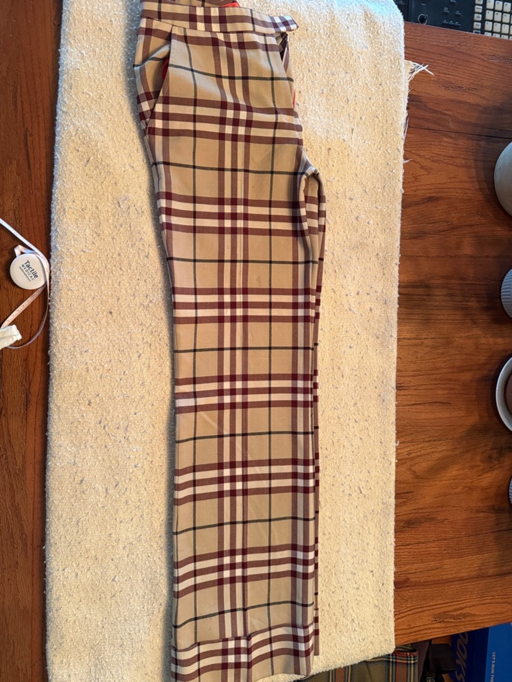 Women’s Burberry like plaid dress pants from Nordstrom early 00’s